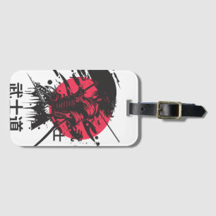 Bushido-Geist: Samurai-Krieger-Ästhetik  Gepäckanhänger