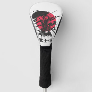 Bushido-Geist: Samurai-Krieger-Ästhetik  Golf Headcover