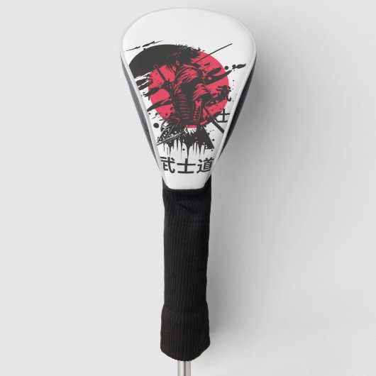 Bushido-Geist: Samurai-Krieger-Ästhetik  Golf Headcover (Vorderseite)