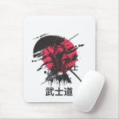 Bushido-Geist: Samurai-Krieger-Ästhetik Mousepad (Mit Mouse)