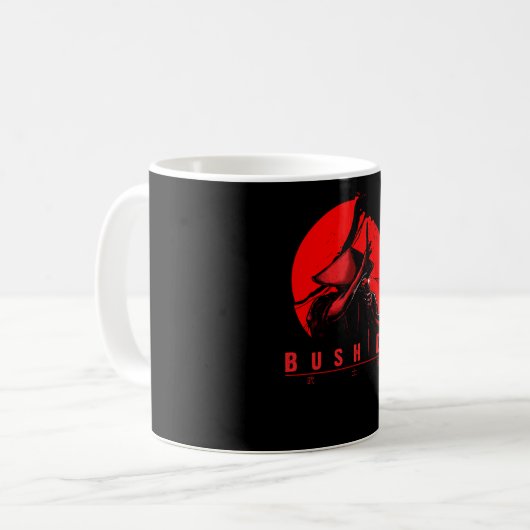 Bushido Kaffeetasse (Vorderseite Links)