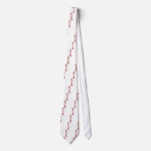 BUSHIDO KANJI-Rot Krawatte (Vorderseite)