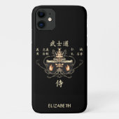 Bushido Martial Arts Karate Taekwondo Studio Case-Mate iPhone Hülle (Rückseite)