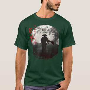 Bushido Oni Warrior Ästhetische japanische Ghost S T-Shirt