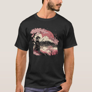 Bushido Retro Japan Samurai Vintage-Schwerter Krie T-Shirt