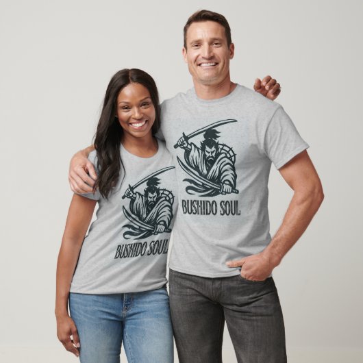 Bushido Soul - Samurai Spirit Warrior T - Shirt | (Unisex)