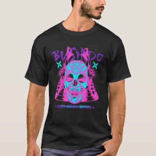 Bushido Vaporwave Grunge Samurai Japanischer Krieg T-Shirt