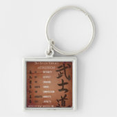 BUSHIDO VIRTUES SCHLÜSSELANHÄNGER (Vorne)