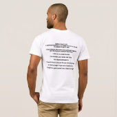 Bushisms (bush'iz sie): ein gesprochenes T-Shirt (Schwarz voll)