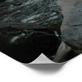 Bushkill Falls in the Poconos. drucken Sie 008 Poster (Ecke)