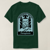 Bushkill Falls Pennsylvania  T-Shirt (Design vorne)