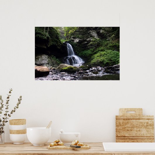 Bushkill Falls Poster (Küche)