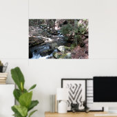 Bushkill River in the Poconos, Print 0086 Poster (Heimbüro)