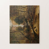 Bushland Landscape von John Skinner Prout Puzzle (Vertikal)