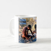 Bushmen San - Kaffeetasse (Vorderseite Links)