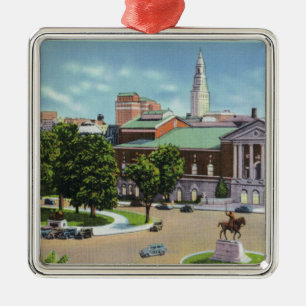 Bushnell Denkmal, Lafayette-Statue Ornament Aus Metall