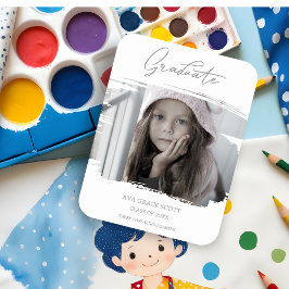 Bushstroke Niedlich Calligraphy Abschluss Pre K Fo Magnet