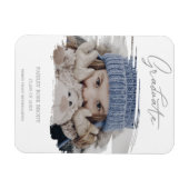 Bushstroke Niedlich Calligraphy Abschluss Pre K Fo Magnet (Horizontal)