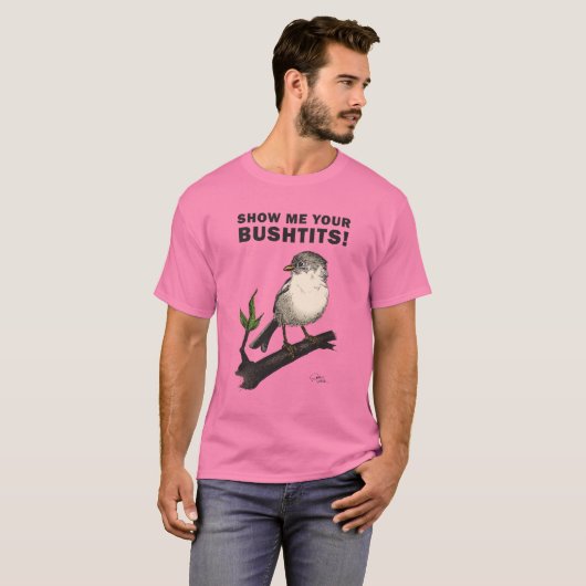 Bushtit T-Shirt (Vorne ganz)