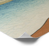 Bushu Tamagawa - Thirty Six Views of Mount Fuji Poster (Ecke)