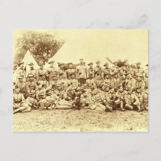 Bushveldt Carbineers Postkarte (Vorderseite)