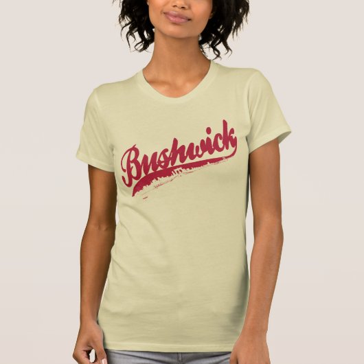 Bushwick Brooklyn Damen T-Shirt (Vorderseite)