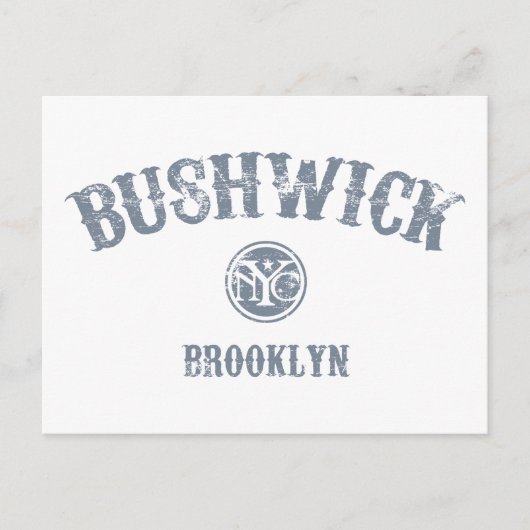Bushwick Postkarte (Vorderseite)