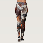Bushwood-Feuer Leggings (Rückseite)