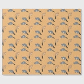 Bushy Tail Possums Geschenkpapier (Flach)