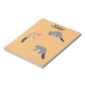 Bushy Tail Possums Notizblock (Rotiert)