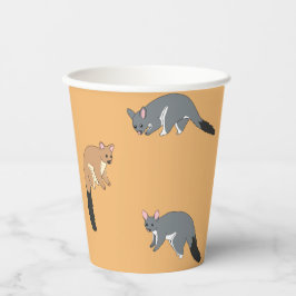 Bushy Tail Possums Paper cup Pappbecher