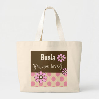 Busia Taschen-Taschen-Polnisch-Großmutter Jumbo Stoffbeutel