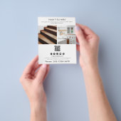 Business 2 Werbemittel Foto QR Code Social Media Flyer (Gruppe)