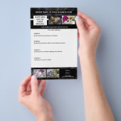 Business 6 Foto Services Pamphlet Flyer (Handgriff)