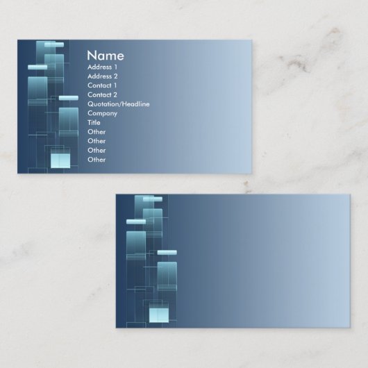 business_b2 visitenkarte (Vorne/Hinten)