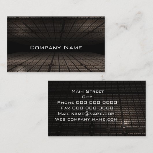 business_b visitenkarte (Vorne/Hinten)