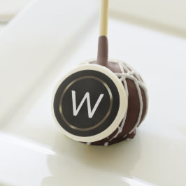 Business Berufliche Monogram Party Cake Pops
