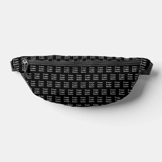 Business Black Your Logo Hier Muster Bauchtasche (Ablage )