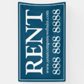 Business Blue Rent Website Telefon Banner (Vertikal)