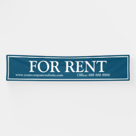 Business Blue White für Miete Website Telefon Banner