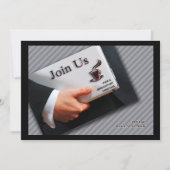 Business Breakfast Meeting Berufliche Ansammlung Einladung (Vorderseite)