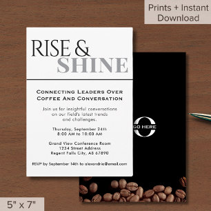 Business Breakfast Networking Event Einladung