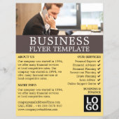 Business Call, Business & Finance Advertising Flyer (Vorne)
