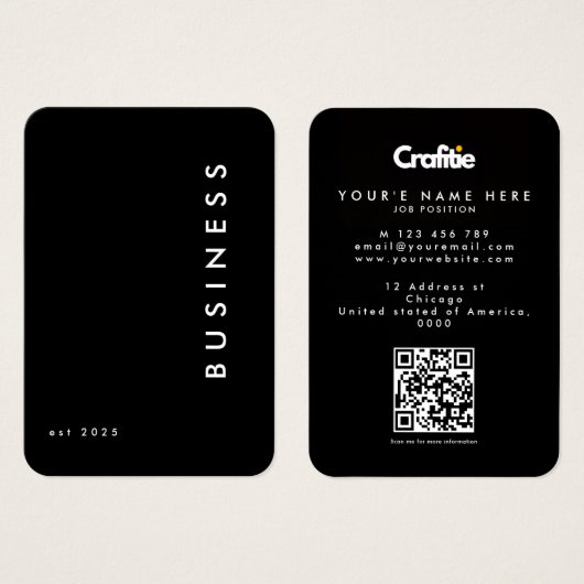 Business card (Vorne & Hinten)