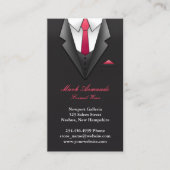 Business Card Anzug Visitenkarte (Vorderseite)