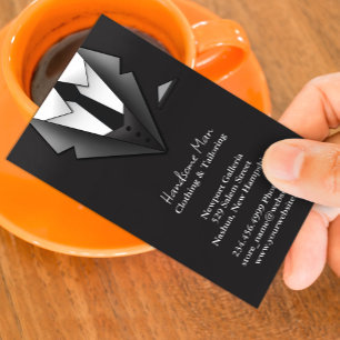 Business Card Anzug Visitenkarte