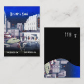 Business Card Art Deco Visitenkarte (Vorne/Hinten)