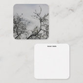 BUSINESS CARD ART&DESIGN STYLE QUADRATISCHE VISITENKARTE (Vorne/Hinten)