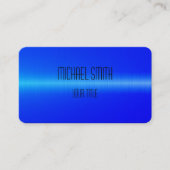 Business Card aus Edelstahl Visitenkarte (Vorderseite)