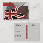 Business Card aus Holz Visitenkarte (Vorne/Hinten)